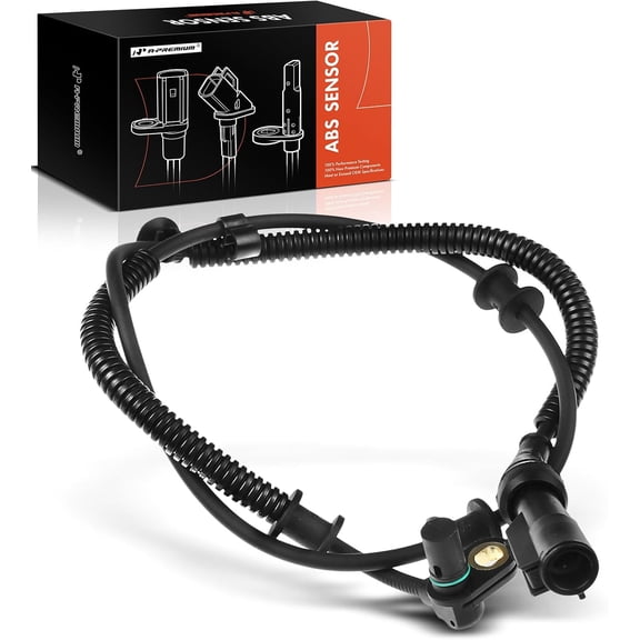 A-Premium ABS Wheel Speed Sensor Compatible with Ford & Lincoln Models - For F-150 2005-2008, Mark LT 2006-2008, 4WD - Front Driver or Passenger Side, Replace# 5L3Z2C204A, 7L3Z2C204AA