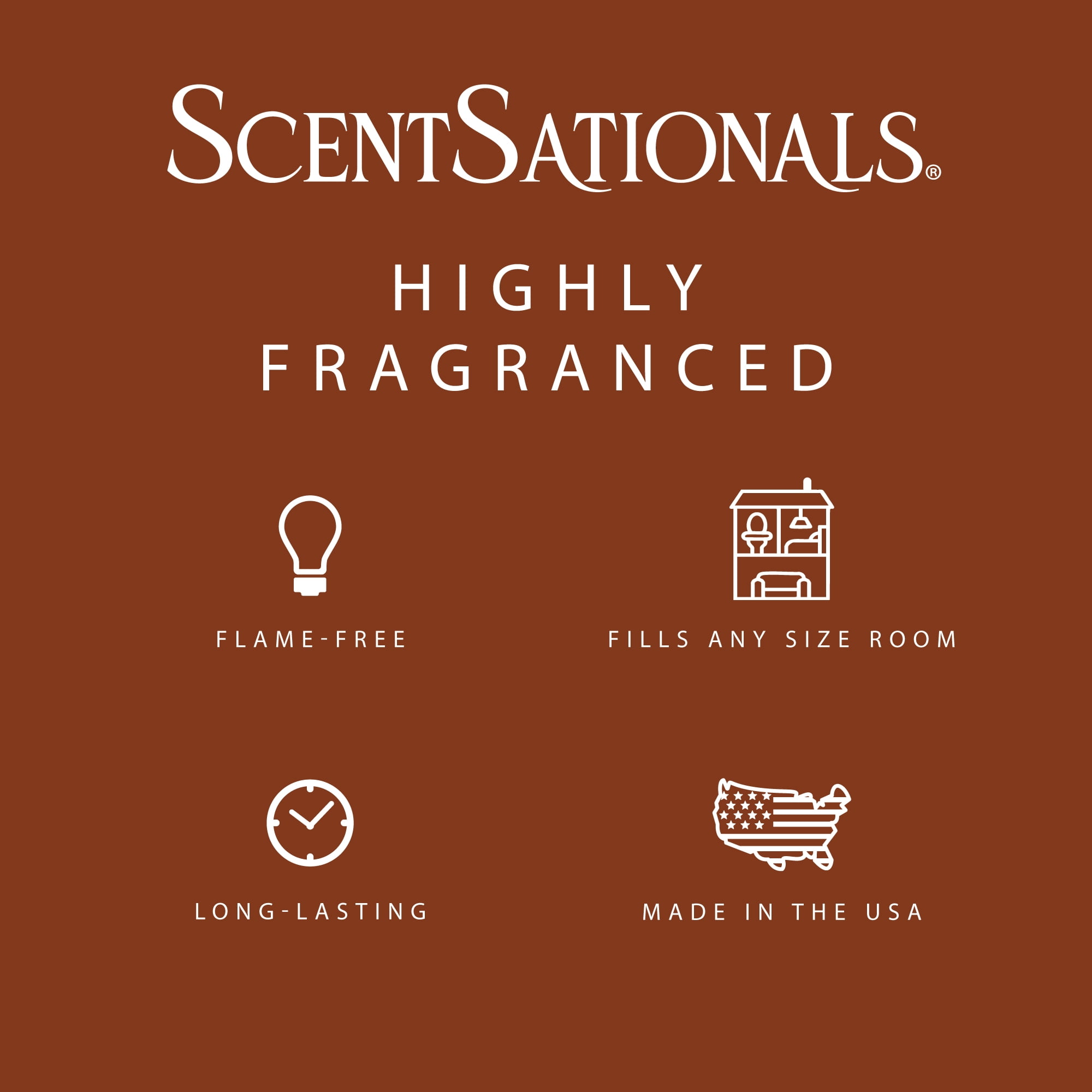 (2 pack) Salted Caramel Buttercream Scented Wax Melts, ScentSationals, 2.5 oz