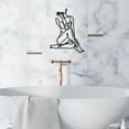 thumbnail image 4 of 1PC Modern Minimalist Wall Decor Abstract Line Art Wall Decor Woman Body Shape Art Print Decor Line Drawing Metal Wall Art for Living Room Bedroom Wall, 4 of 8