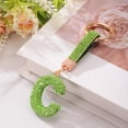 thumbnail image 3 of Uxcell Encanto de Letra C de Alfabeto con Rhinestone para Fabricación de Joyas, Verde Claro, 3 of 6