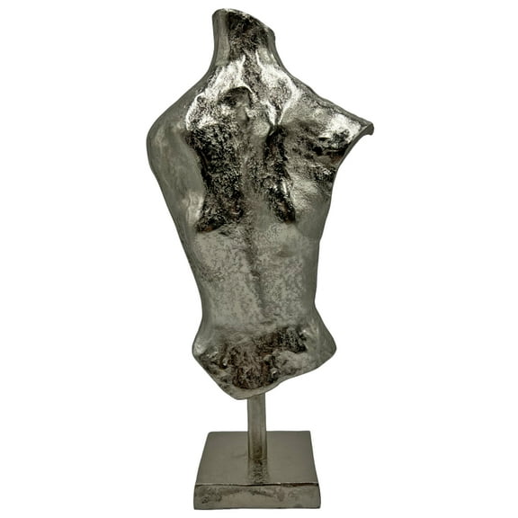 Bergamo Art 16 Inch Tall Decorative Handmade Aluminum Abstract Body Sculpture