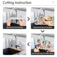 thumbnail image 5 of Yayeee Faucet Mat for Kitchen Sink 30" Diatomite Long Splash Guard Pad, Yellow Tomatoes, 5 of 7