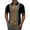 White, variant on Men Polo Shirts Short Sleeve Striped Digital 3D Printing Lapel T Shirt Button Summer Stylish Casual Polos for Men Black L
