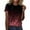 C147/Hot Pink, variant on XIYON Tshirts For Women Fashion Casual Gradient Sequin Print Crew Neck Loose T Shirt Top Going Out Tops For Women