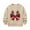 #0002-Khaki, variant on Cowsor Girls Sweatshirts Kids Cute Graphic Crewneck Pullover Tops Xmas Long Sleeve Holiday Shirts