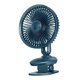 thumbnail image 3 of Ventilador con Clip, ventilador de escritorio USB de 4 velocidades, pequeño ventilador de refrigeración para el hogar, Mini ventilador portátil para Azul, 3 of 8