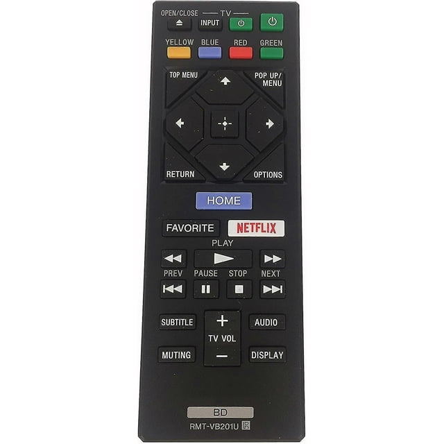 Rmt-vb201u Remote Control For Sony Blu-ray Dvd Player Remote Controller Bdp-bx370 Bdp-s1700 Bdp-s3700