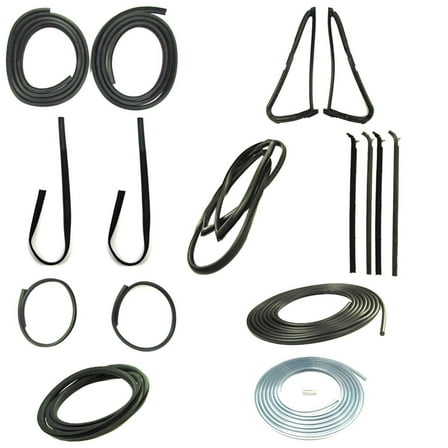 Precision Replacement Parts Cwk 3110 80 Complete Weatherstrip Seal Kit Fits select: 1980-1993 DODGE D-SERIES, 1980-1986 DODGE W-SERIES