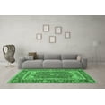 thumbnail image 3 of Ahgly Company Indoor Rectangle Persian Emerald Green Traditional Area Rugs, 2' x 4', 3 of 4