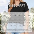 thumbnail image 5 of MORTTIC Women's Summer Casual T-Shirt, Geometric Patterned Crew Neck Top, Loose Fit Short Sleeve Tee Fashion Tee for Daily Wear, 5 of 5