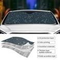 thumbnail image 3 of XMXY Car Sun Shade Windshield, Blue Space Constellation Stars Automotive Front Window Sun Visor for Cars SUV Trucks, Medium Size, 3 of 8