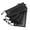 Black, variant on LAZIOEGR 10PCS Double Layer Mesh Bags Waterproof Nylon File Pouch for A6 Paper Stationery Puzzle Storage Bag with Zipper Black (10.24 in / 26.00 cm) [cite: 1, 10]
