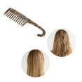 thumbnail image 5 of Unique Bargains 1 Pc Fashion Durable Wide Tooth Comb Brown Acetate Sheet, 5 of 5