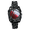 Black with red surface, variant on Men's Biomechanical Skeleton Quartz Watch, Irregular Hollow Stainless Steel Bracelet Wristwatch