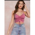 thumbnail image 4 of Pack 4 Blusas Mujer Tops Jareta Croptop Dama Canalé Mayoreo LOLE Crop Top, 4 of 5