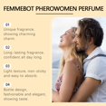 thumbnail image 4 of Femmebot Pherowomen Perfume；Charming Perfume；Fresh Perfume It Can Last for A Long Time Ensuring That You Can Maintain A Charming Scent All Day Long. 100ml, 4 of 9