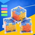 thumbnail image 4 of Cubo Laberinto Laberinto 3D cubo mágico juguete laberinto juego de rompecabezas rodante juguetes Tmvgtek libre de BPA, 4 of 7