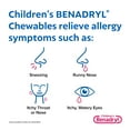 thumbnail image 4 of Children's Benadryl Allergy Relief Chewable Tablets, Grape, 20 Count, 4 of 10