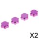 thumbnail image 1 of Cubierta Del Cubo de Rueda de Aluminio Baoblaze Tuerca Hexagonal 17 Mm Piezas de Coche Modelo RC 1/8 Púrpura 2 Piezas, 1 of 7