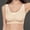 Beige, variant on Lovskoo Womens Bras Summer Comfortable Thin Backless Seamless Wireless Ice Silk Plus Size Underwear Daily Wear Beige