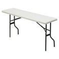 thumbnail image 2 of IndestrucTables Too 1200 Series Folding Table 72w x 18d x 29h, Platinum, 2 of 2