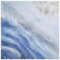 Empire Art Direct Ocean Elixer Textured Metallic Hand Painted Wall Art, 36" x 36" x 1.5", Ready to hang