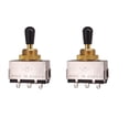 thumbnail image 1 of Interruptor de Palanca para Seleccionar El Selector de 2 Vías de 3 Vías para Negro de Guitarra Eléctrica CUTICAT Interruptor selector de recogida de 3 vías, 1 of 6