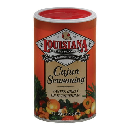 La Fish Fry Seasoning - Cajun - Pack of 12 - 8 Oz