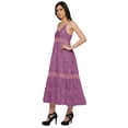 thumbnail image 2 of Moomaya Robe Maxi Sans Manches à Bretelles Spaghetti Ajustables pour Femmes Grande Taille, 2 of 6
