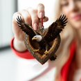 thumbnail image 4 of SIfdSeng Get it Fast Animal 2D Acrylic Hanging 8Cm Flat Animal Heart for Home & Garden, 4 of 5