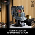 thumbnail image 4 of LEGO Marvel Star-Lord’s Helmet 76251 Building Set for Adults, Collectible Guardians of the Galaxy Headgear, Creative Construction for Advanced Builders, Home Décor Display Model, Gift for Marvel Fans, 4 of 8