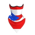 thumbnail image 3 of Puerto Rico Flag Bandanas Headband Quick Dry Protection Windproof Multifunctional Print Balaclava, 3 of 7
