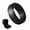 Black, variant on Wildfire Ring, Wedding Ring, Silicone