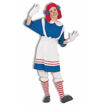 COSTUME-ADULT RAG DOLL GIRL