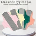 thumbnail image 3 of Huhudde Washable Sanitary Pad For Women Breathable Cotton Underwear Liner Reusable Leakproof Antibacteria Hygienic, 3 of 17