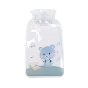 MIARHB Cartoon Animal Transparent Portable Hot Water Bottle Mini Water Hand Warmer
