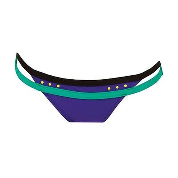THE BIKINI LAB Swim KINGS OF NEON Bas Hipster Mauve Vert G