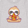 thumbnail image 4 of Inktastic Sloth Pizza Boys or Girls Baby T-Shirt, 4 of 5