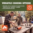 thumbnail image 4 of Ozark Trail 1-Burner Folding Butane Stove, 5300 BTU, Orange, 4 of 16
