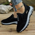thumbnail image 5 of AUDeals Men's Orthopedic Shoes, Lightweight Work Sneakers with Arch Support for Hiking and Walking (Black, 7), 5 of 8