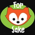 thumbnail image 2 of CafePress - For Fox Sake Maternity Dark T Shirt - Maternity Dark T-Shirt, 2 of 3