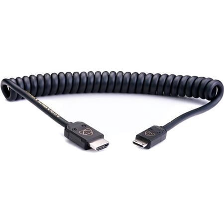 UPC: 0814164020602 | Atomos AtomFLEX HDMI to Mini-HDMI Coiled Cable (16 to 32 )