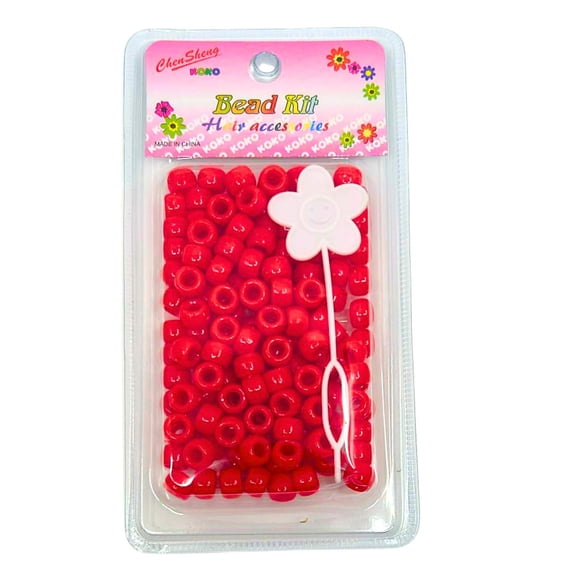 Deluxe Large Red Bead Kit: 50CT