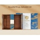 thumbnail image 2 of Bandeja de servir Dofira de madera de acacia con asas de metal, 43 x 33 cm, 2 of 7