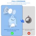 thumbnail image 3 of AirTag Cartoon Protective Case，4 Pack MOWYEOK Waterproof Air Tag Necklace for Kids, Adjustable Hidden AirTag Holder for Apple Air Tag Kids Case with Key Ring, 3 of 7