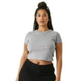 thumbnail image 3 of Bella + Canvas Womens Heather Crop Top, 3 of 3
