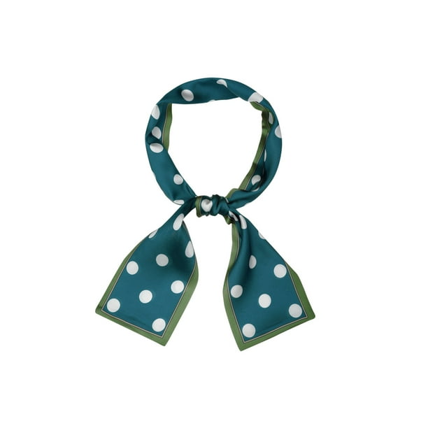 Allegra K Allegra K Women S Lovely Polka Dots For Bag Hair Band Neck Wraps Scarf Walmart Com Walmart Com