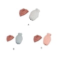thumbnail image 4 of Cateissary Bolsa de agua caliente de 450ml, calentador térmico de cintura para manos para clima frío, botella de silicona a prueba de fugas, regalo Suministros térmicos Rosado Cateissary HA071528-03, 4 of 6
