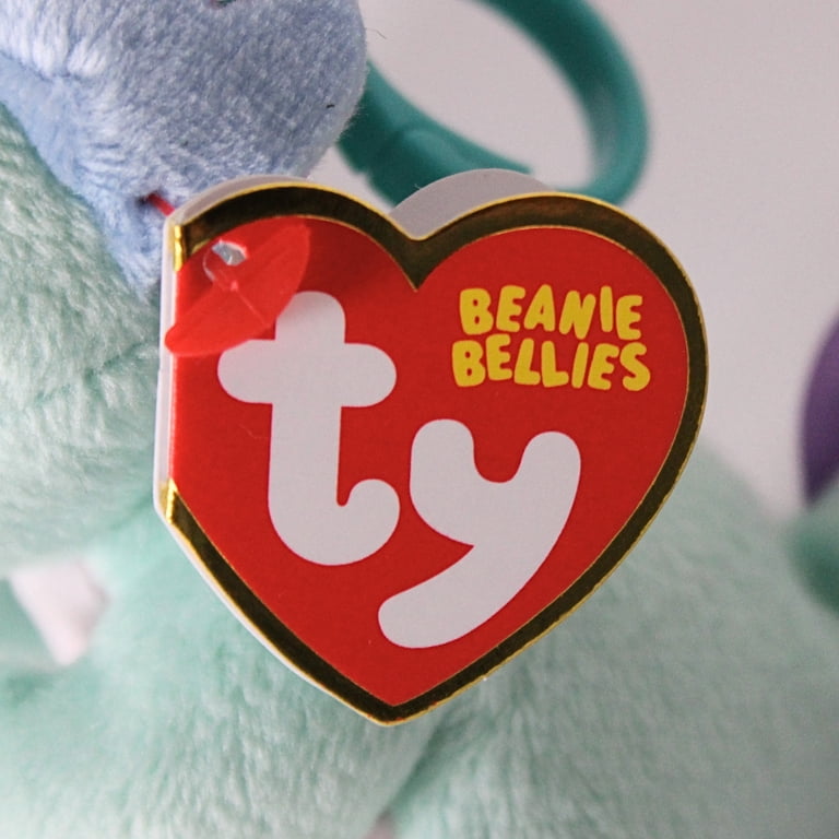 Ty Beanie Bellies (Key Clip) - Alex the Axolotl - Stuffed Animal