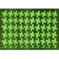 thumbnail image 1 of Ahgly Company Indoor Rectangle Abstract Green Modern Area Rugs, 8' x 10', 1 of 4